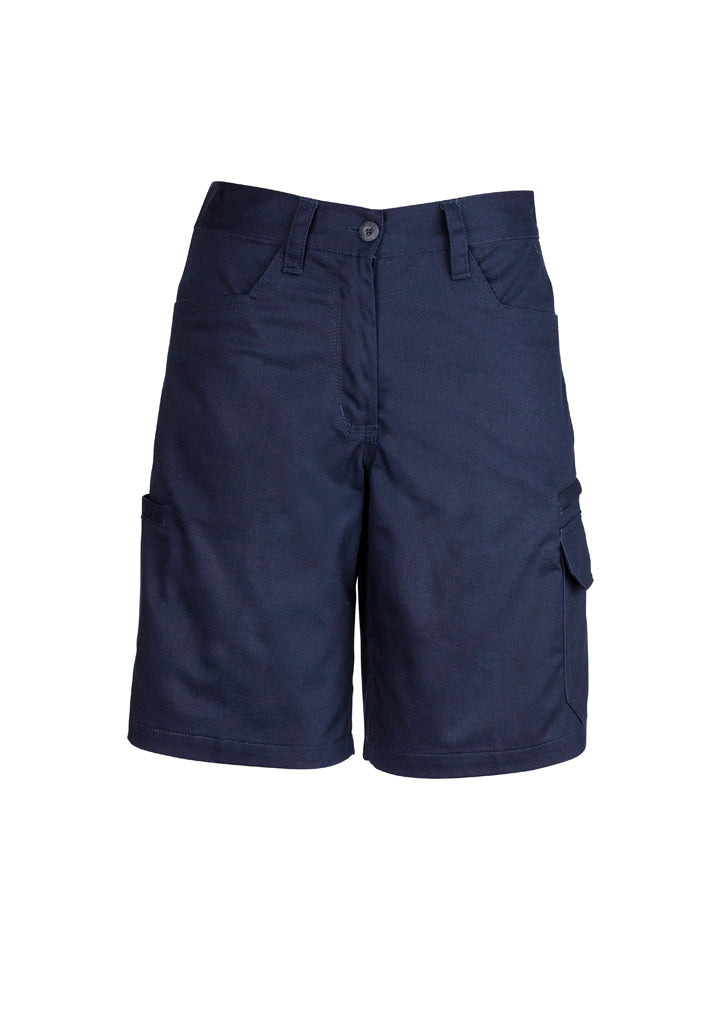 ZWL011 - Womens Plain Utility Short - UNBRANDED