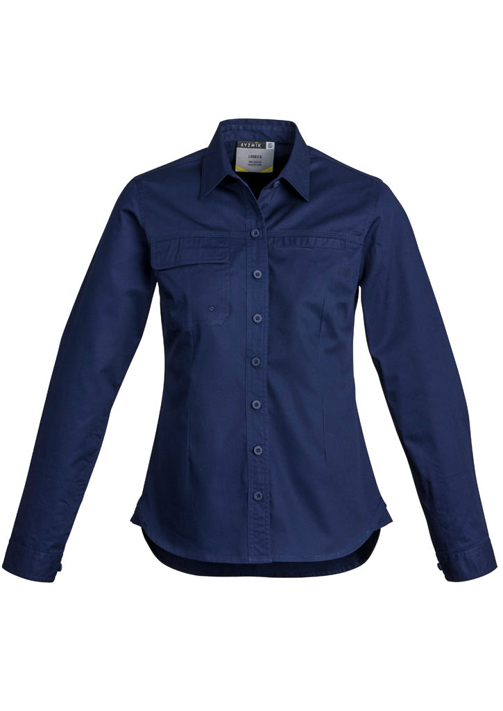 ZWL121 - Womens Lightweight Tradie Long Sleeve Shirt - UNBRANDED