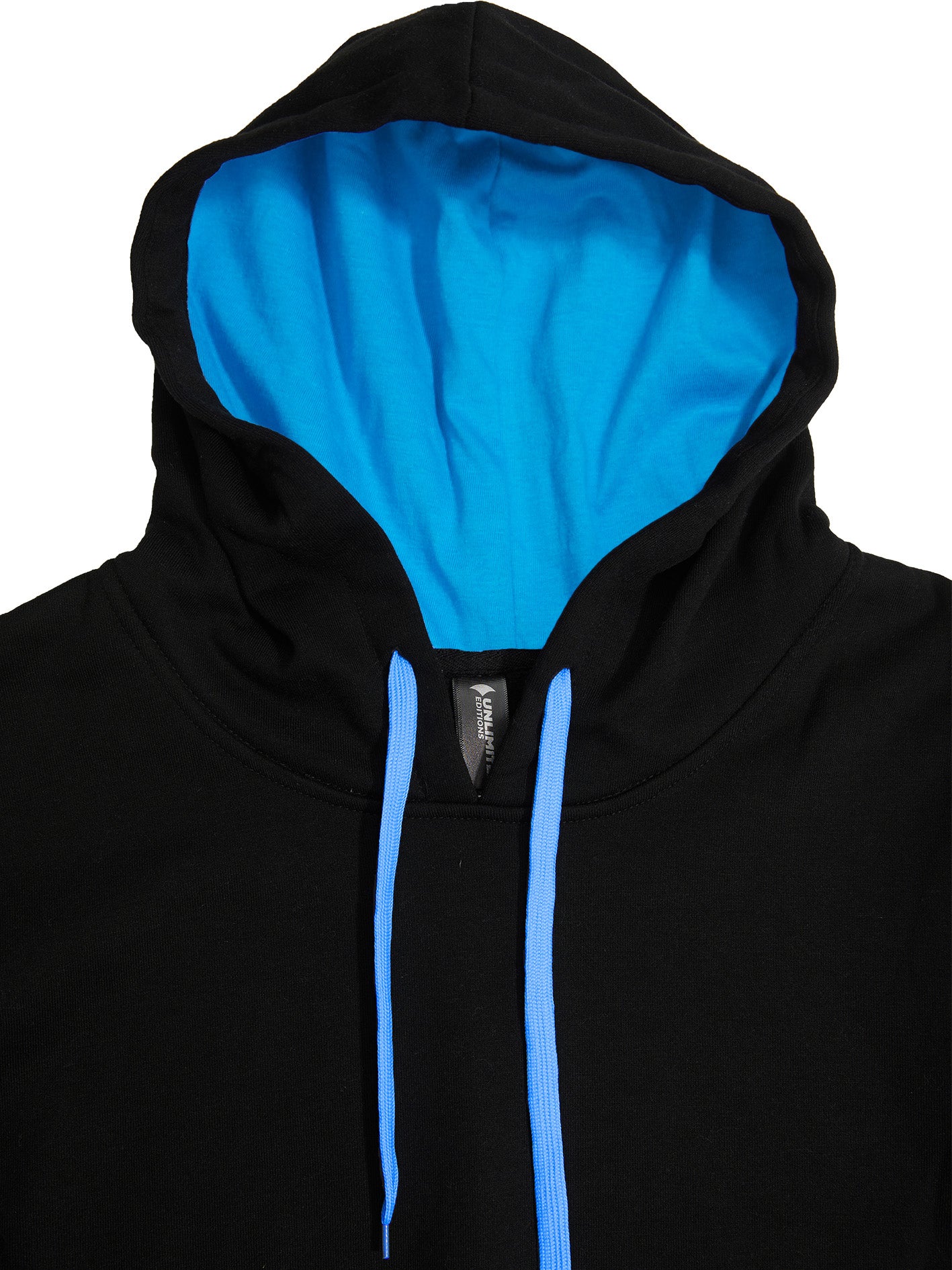 HP03K - Crew Contrast Kids Hoodie - UNBRANDED