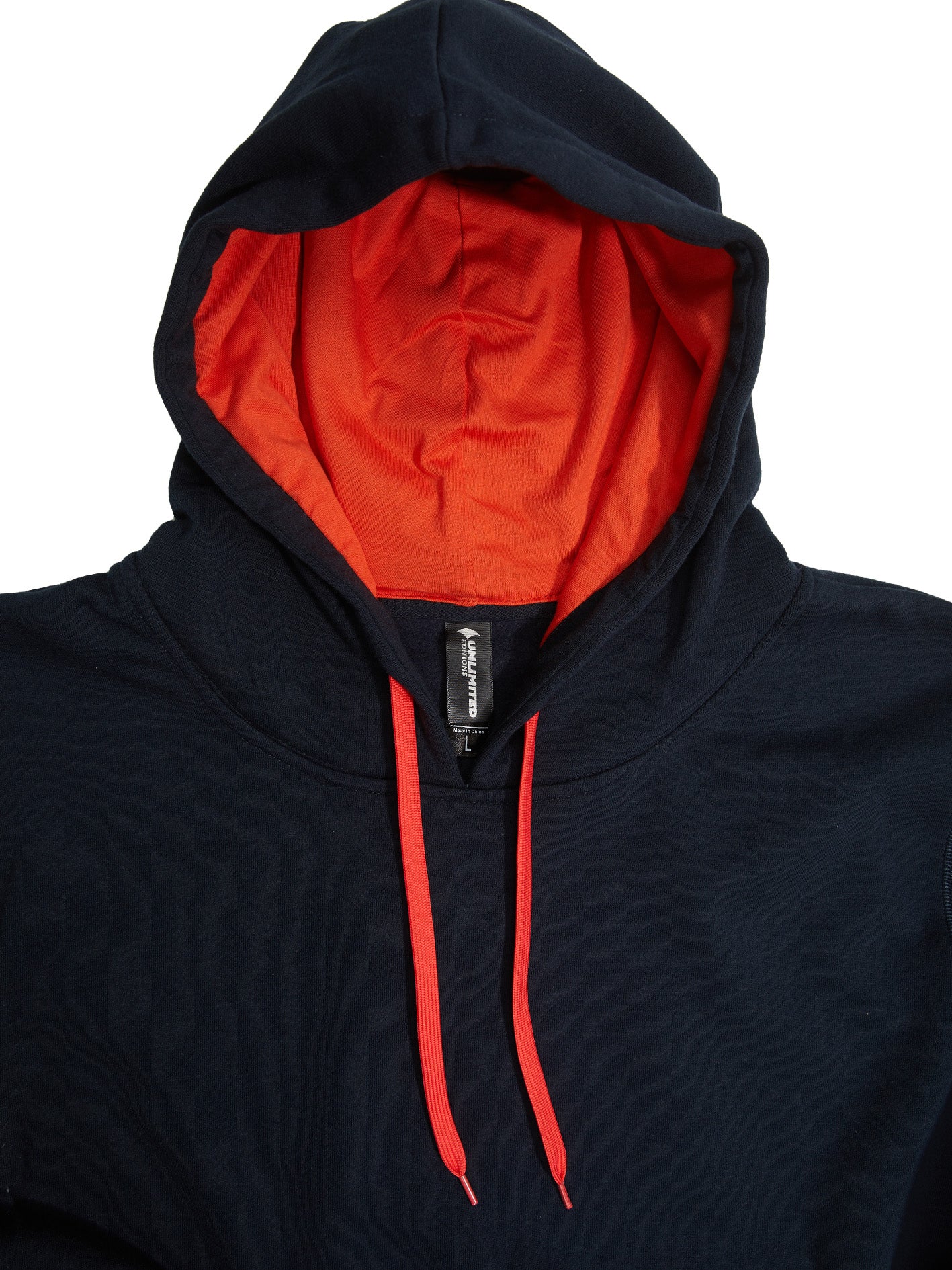 HP03K - Crew Contrast Kids Hoodie - UNBRANDED