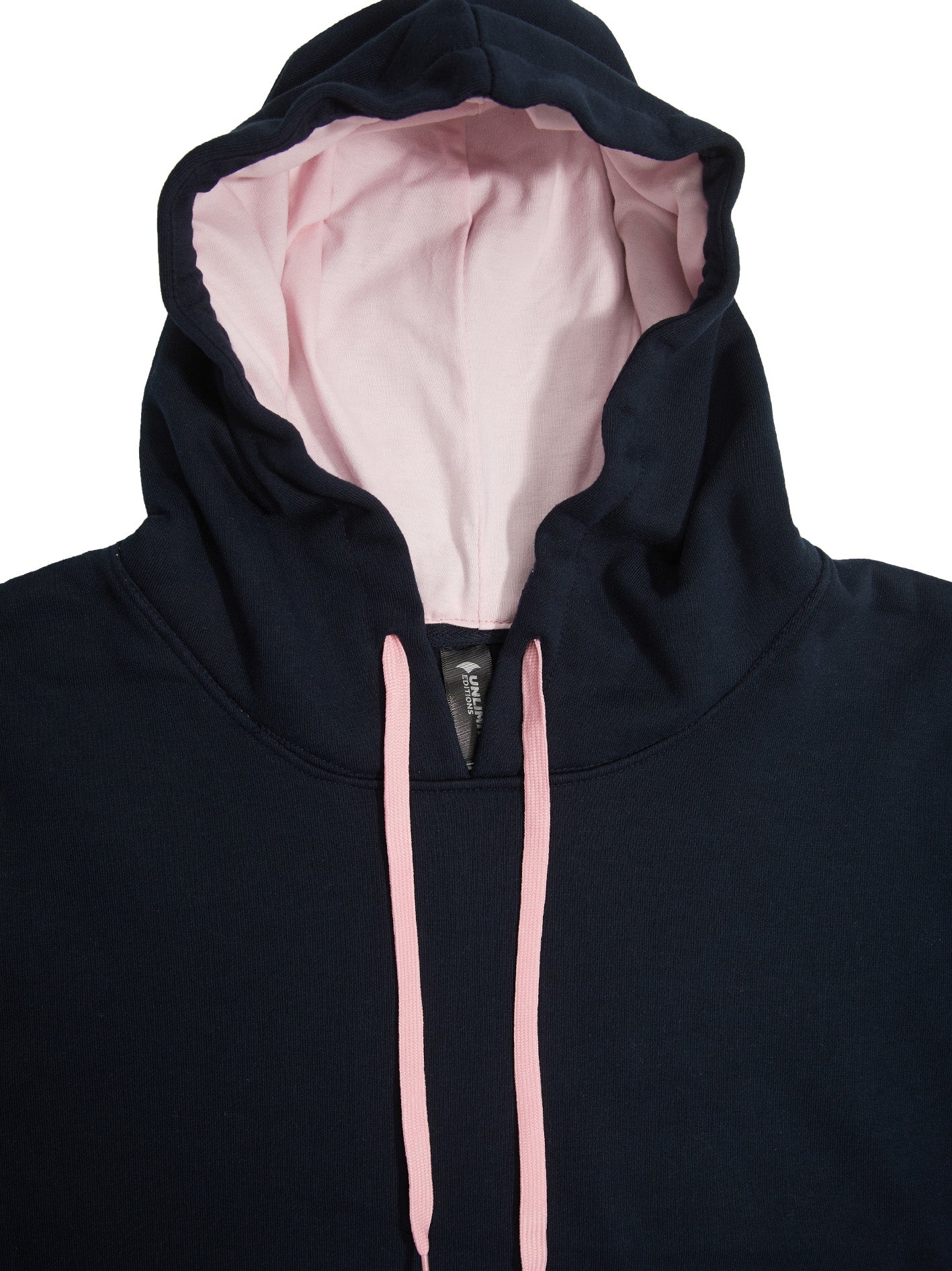 HP03 - Crew Contrast Adults Hoodie - UNBRANDED