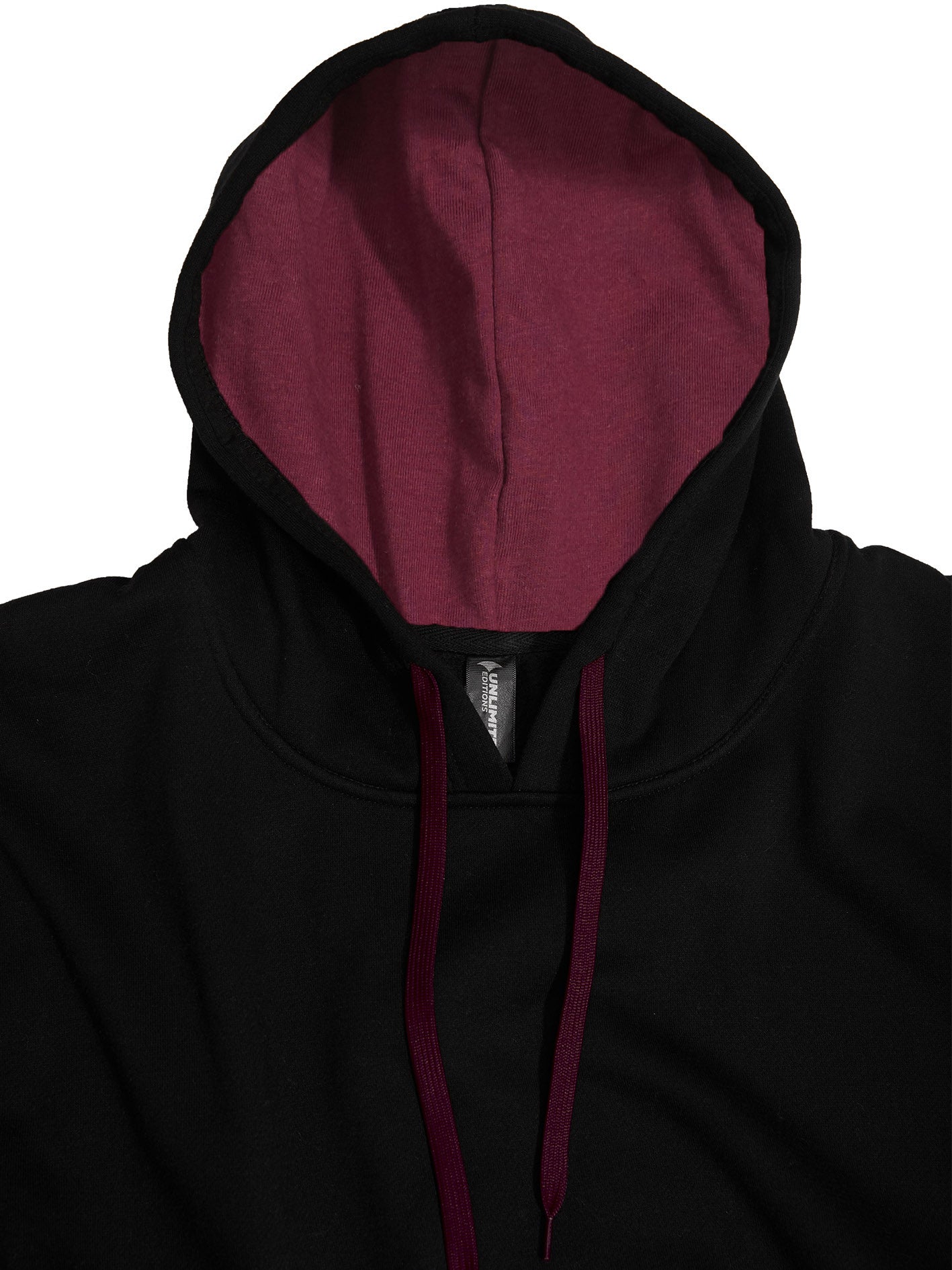 HP03K - Crew Contrast Kids Hoodie - UNBRANDED