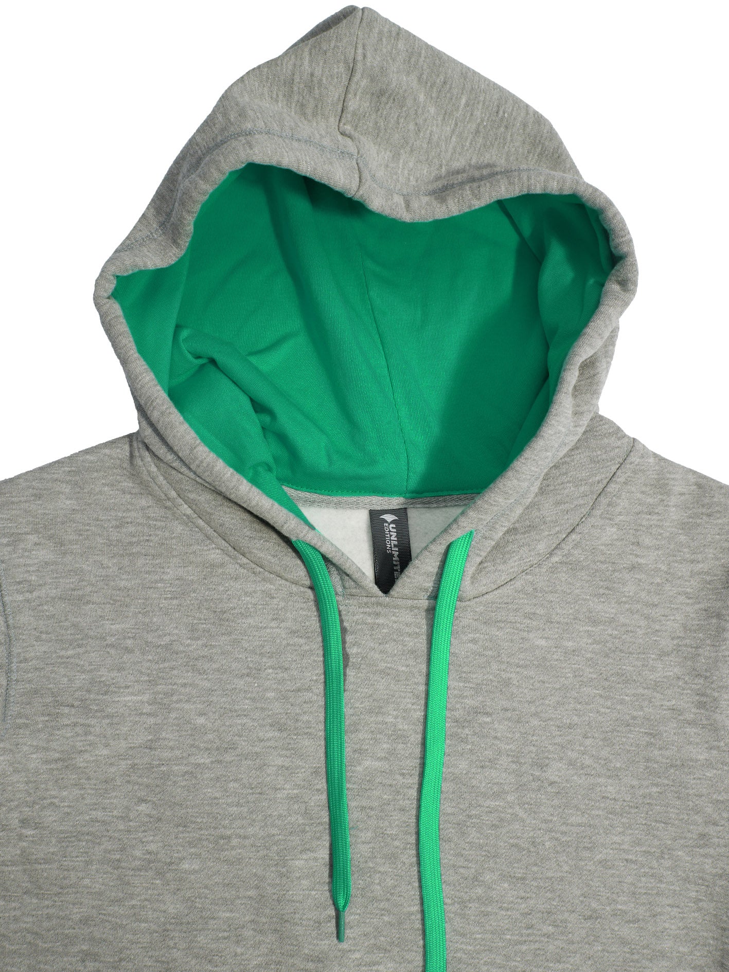 HP03 - Crew Contrast Adults Hoodie - UNBRANDED