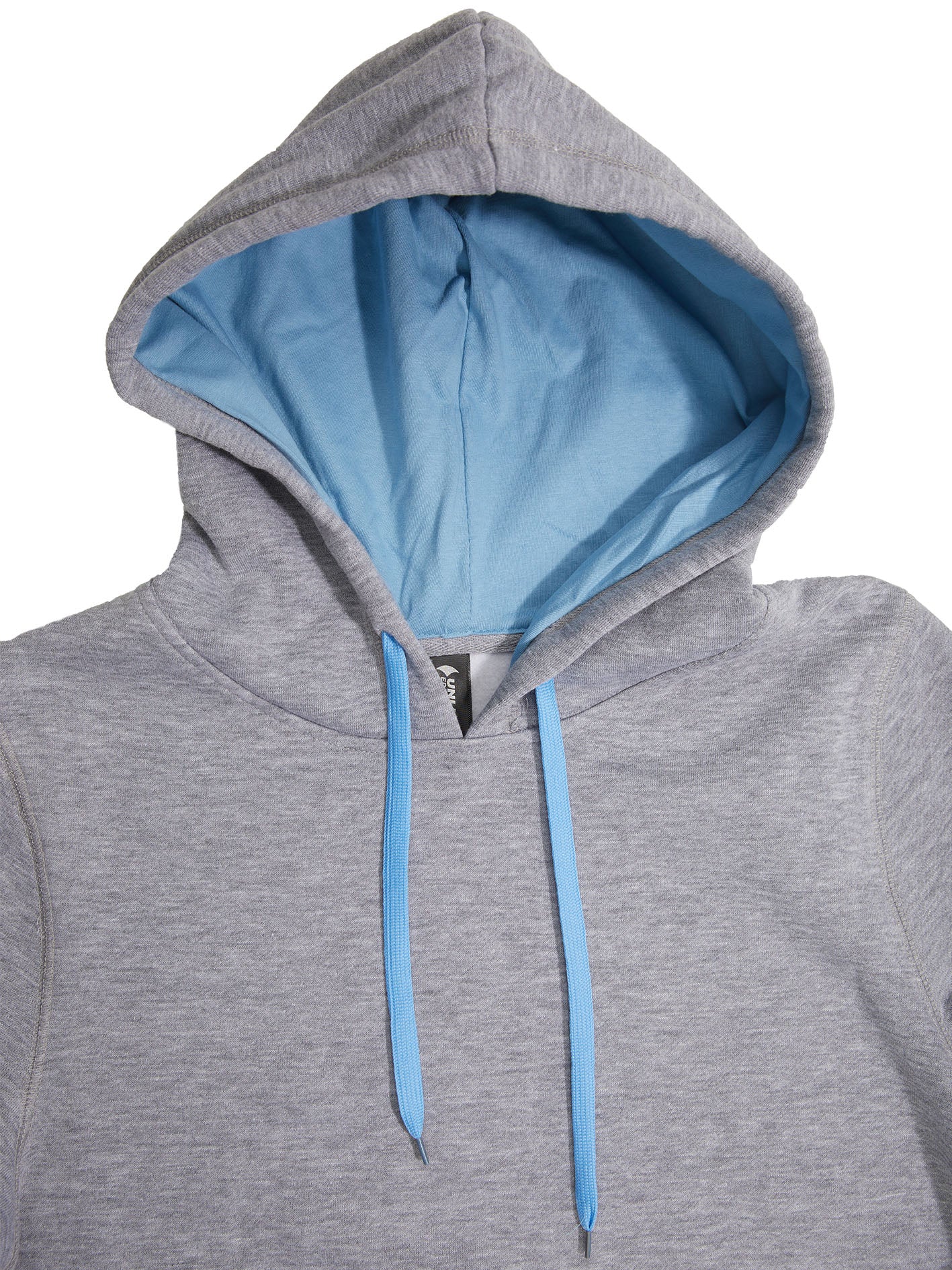 HP03K - Crew Contrast Kids Hoodie - UNBRANDED