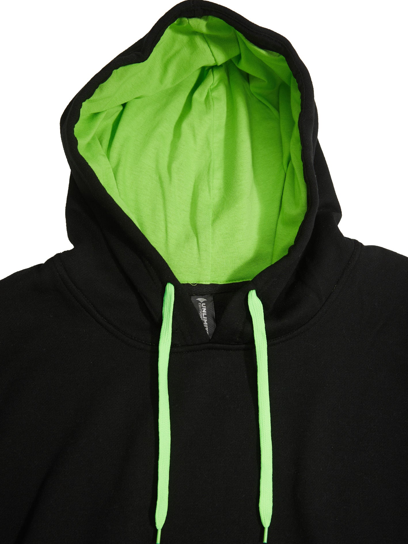 HP03 - Crew Contrast Adults Hoodie - UNBRANDED