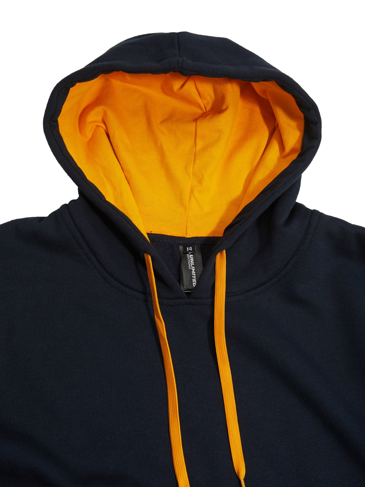 HP03K - Crew Contrast Kids Hoodie - UNBRANDED