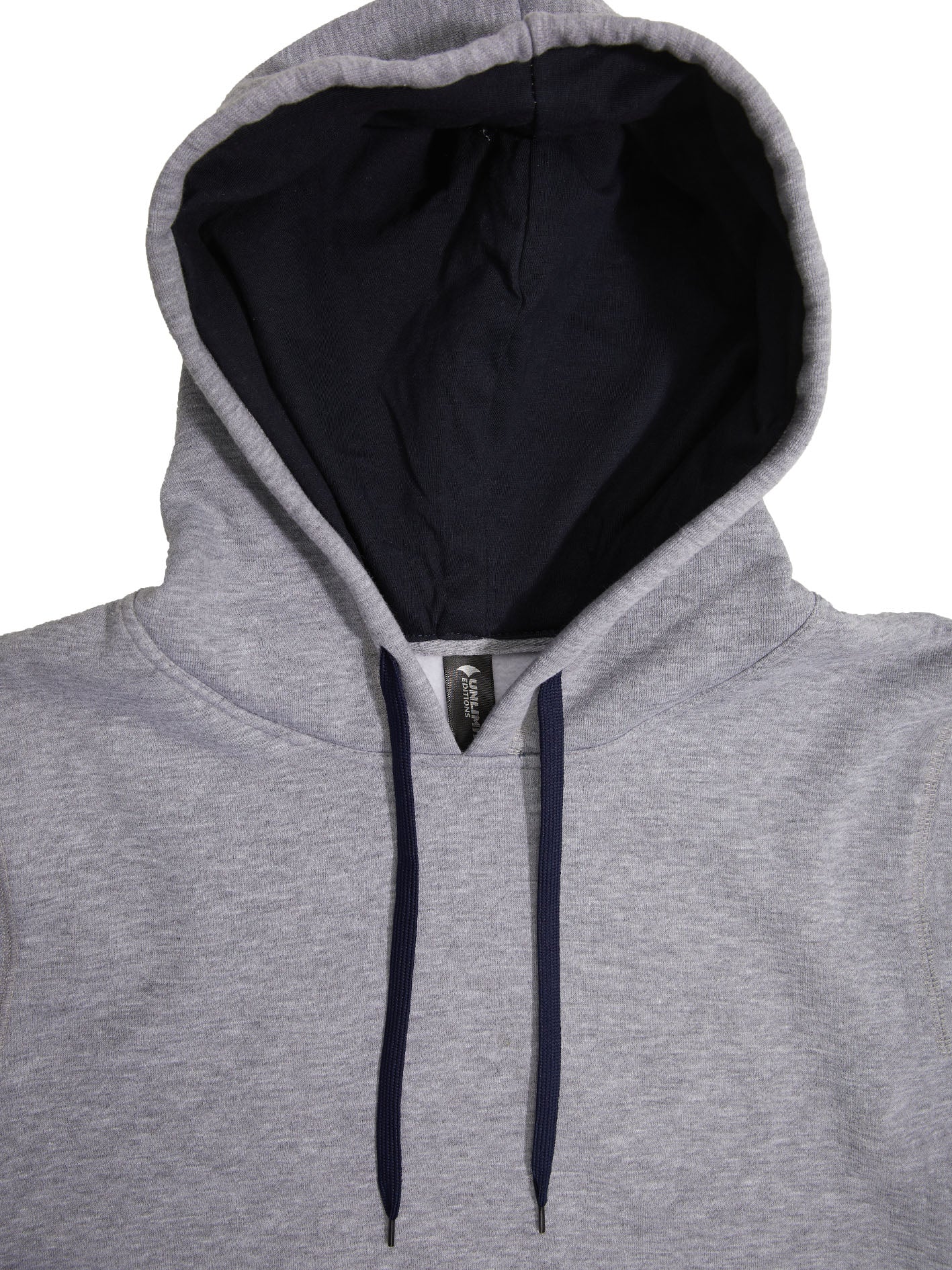 HP03 - Crew Contrast Adults Hoodie - UNBRANDED