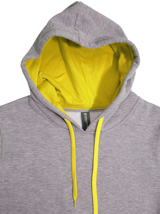 HP03K - Crew Contrast Kids Hoodie - UNBRANDED