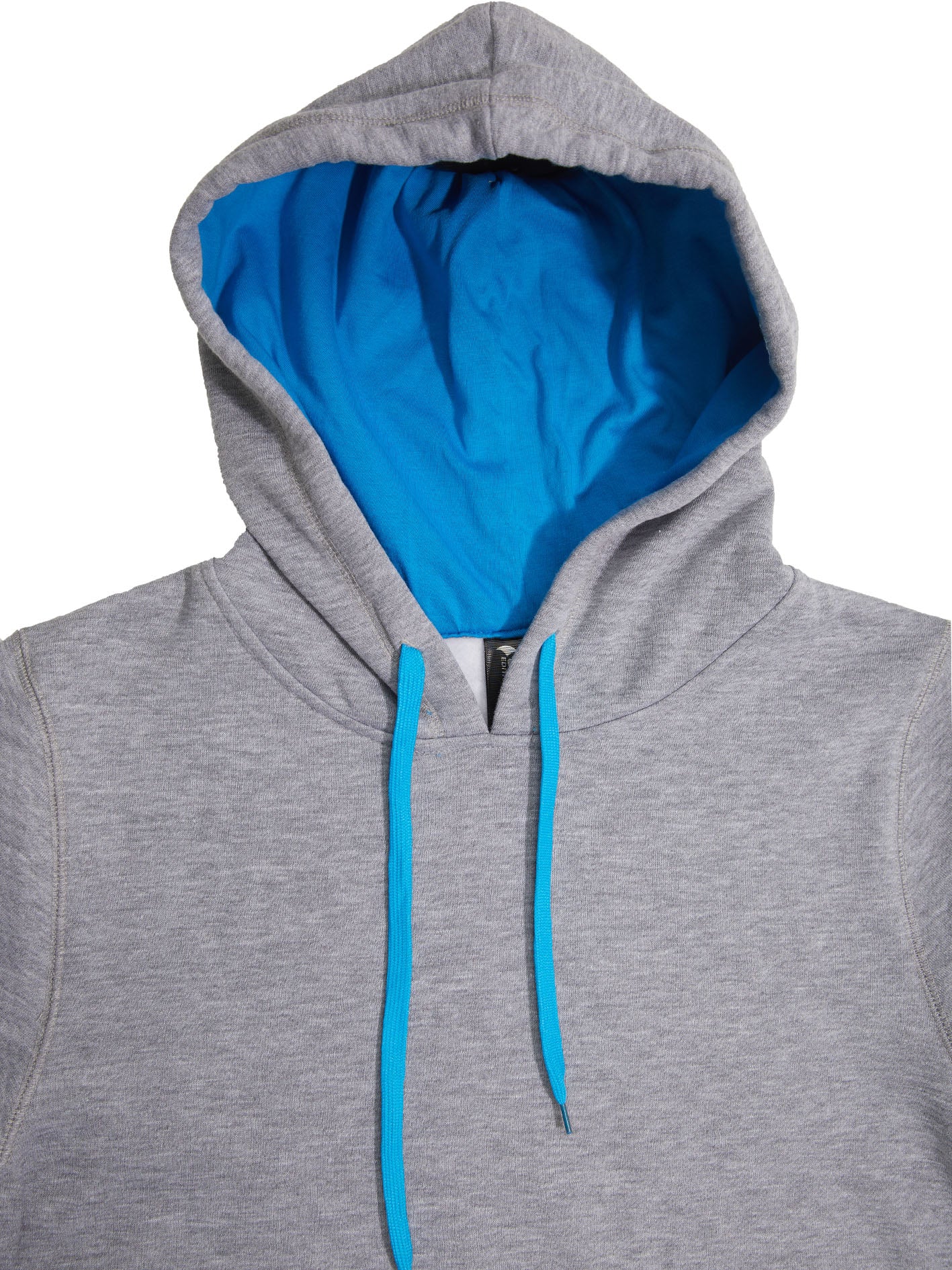 HP03 - Crew Contrast Adults Hoodie - UNBRANDED