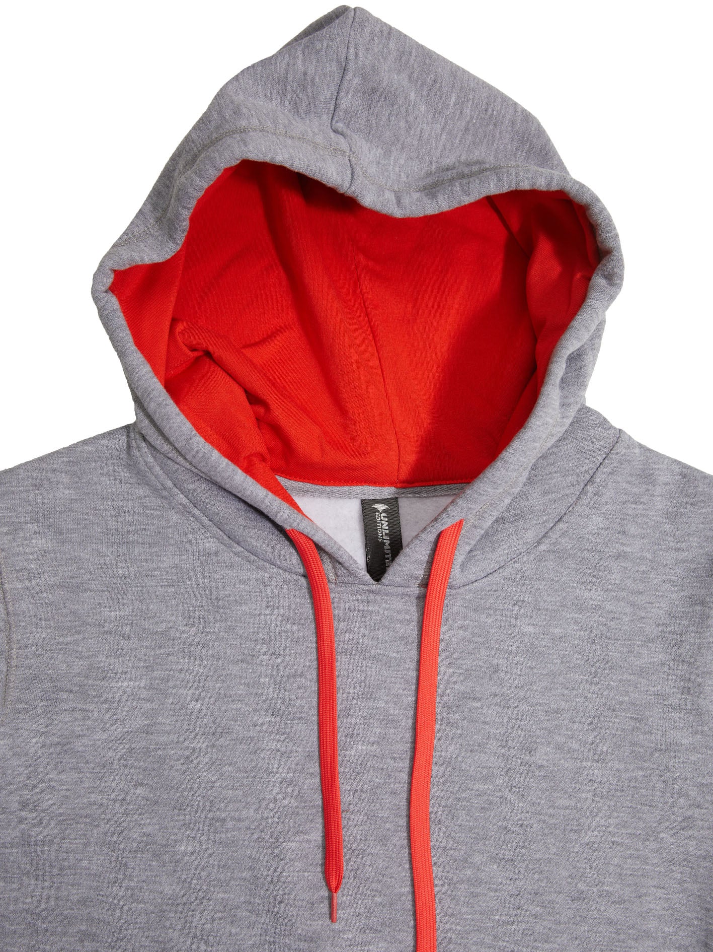HP03 - Crew Contrast Adults Hoodie - UNBRANDED