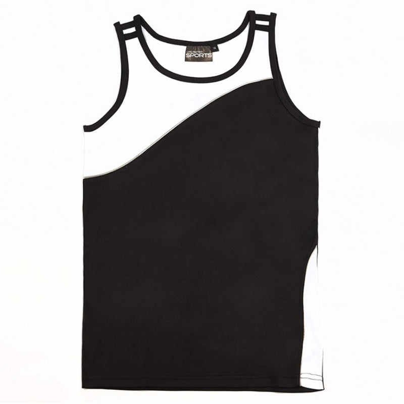 KQS01 - Sports Kids Singlet  - UNBRANDED