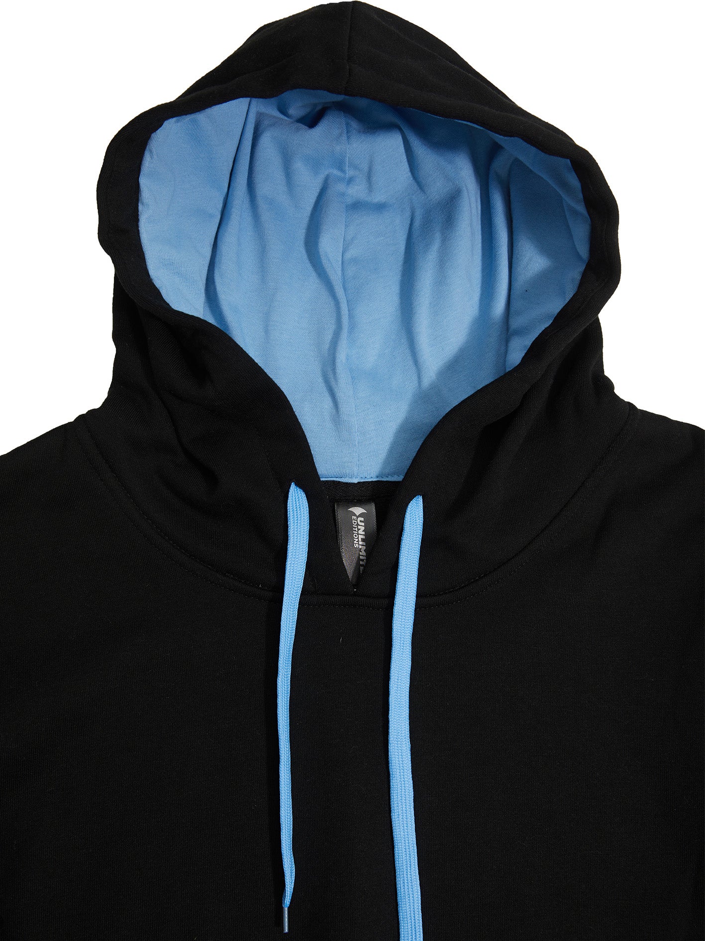 HP03 - Crew Contrast Adults Hoodie - UNBRANDED